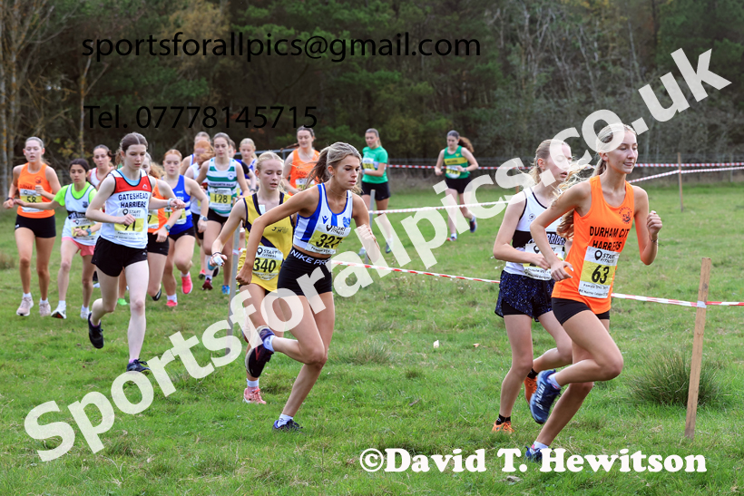 Womens Under-17s 2025 Start Fitness NEHL, Druridge Bay, Northumberland. Photo: David T. Hewitson/Sports for All Pics